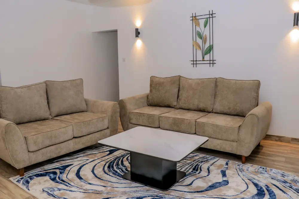 Two-bedroom Deluxe Apartment with a Garden view — photo 4